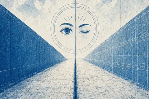 Illustration for Why Women Wink at Men and How to Read the Context