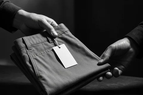 Illustration for Can men wear womens pants?