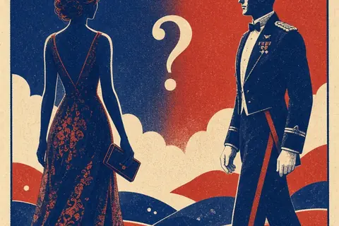 Illustration for What to Wear to a Military Ball: A Woman's Style Guide