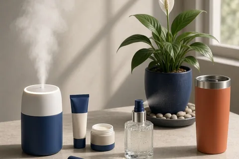 Illustration for What to put on desk to moisturize?