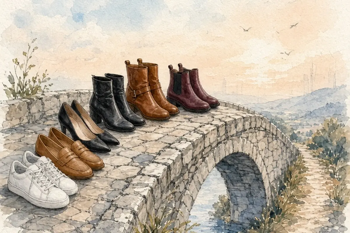 Illustration for Shoes to Wear with Black Pants: Everyday Styling Guide