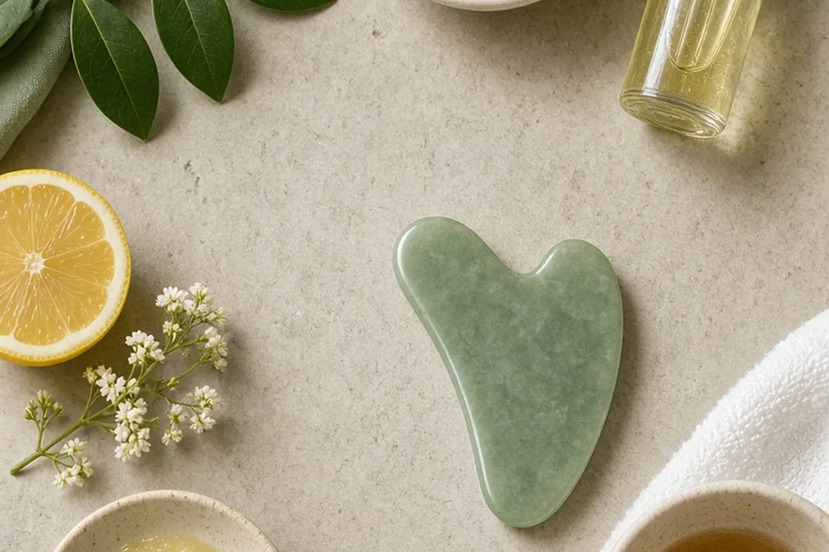 Illustration for When to Use Gua Sha in Your Routine for Smoother Skin