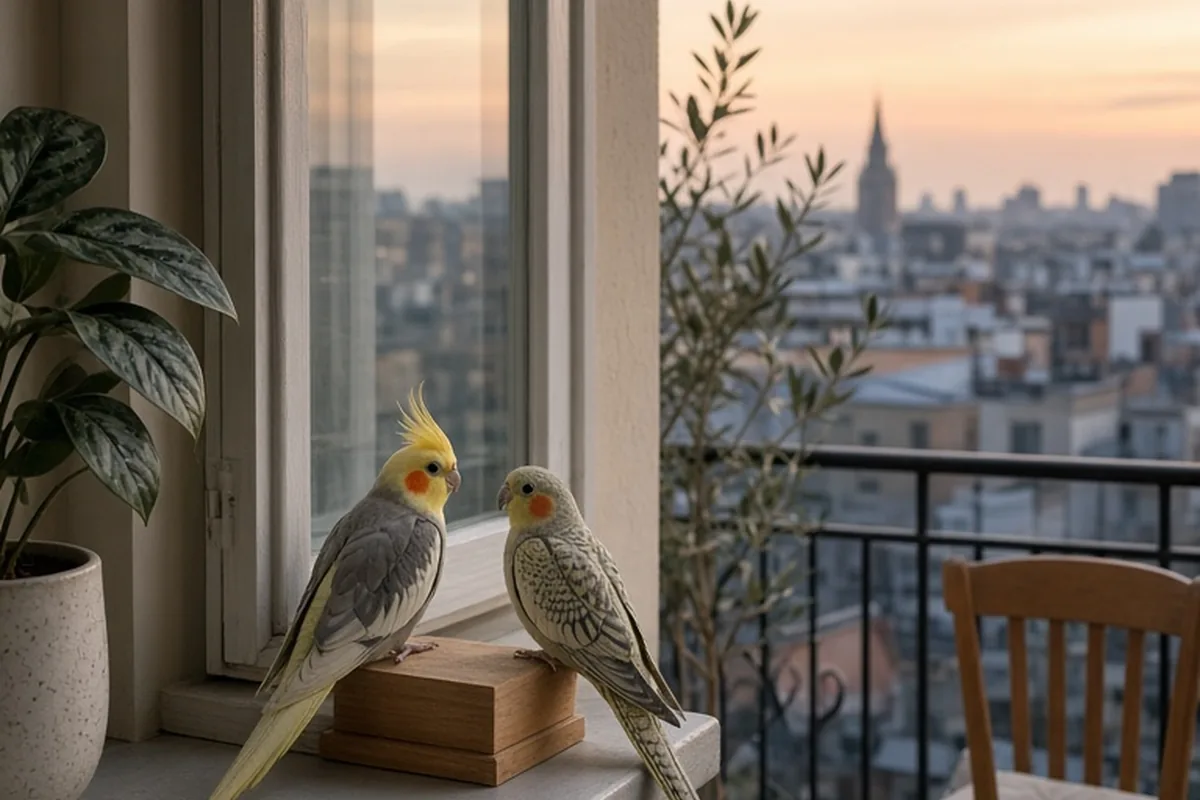 Illustration for How to Tell Male and Female Cockatiels Apart at Home
