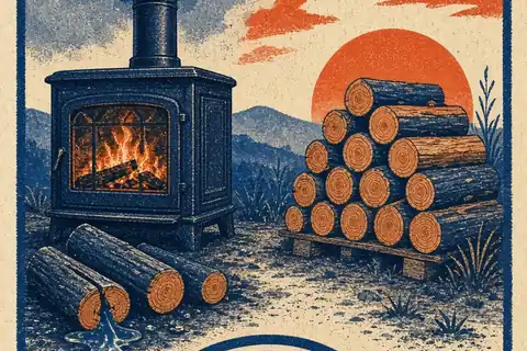 Illustration for Firewood Moisture Content for Cleaner Heat and Safer Fires
