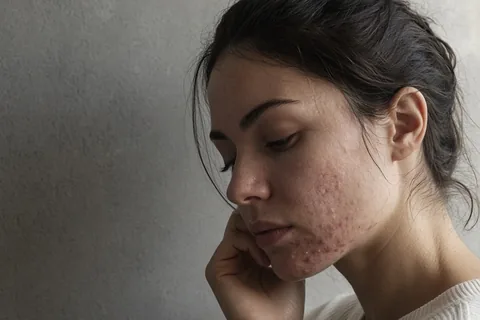 Illustration for Does adderall cause acne in adults?
