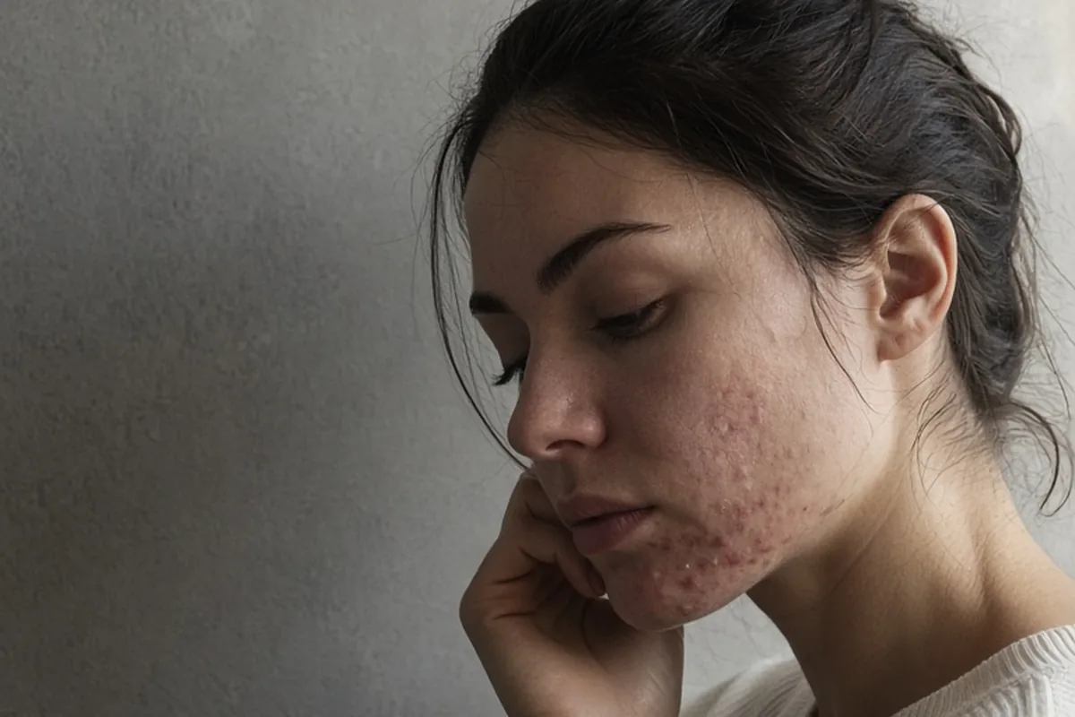 Illustration for Does adderall cause acne in adults?