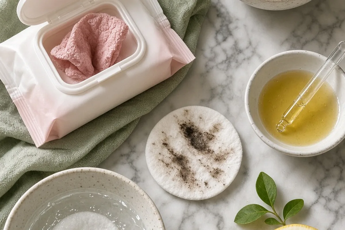 Illustration for Why Makeup Wipes Harm Skin and What to Use Instead