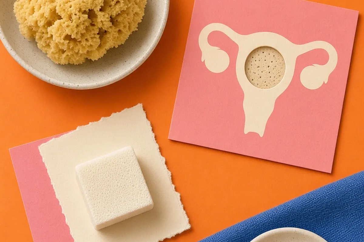 Illustration for What Is a Menstrual Sponge: Guide to Types, Use, and Care