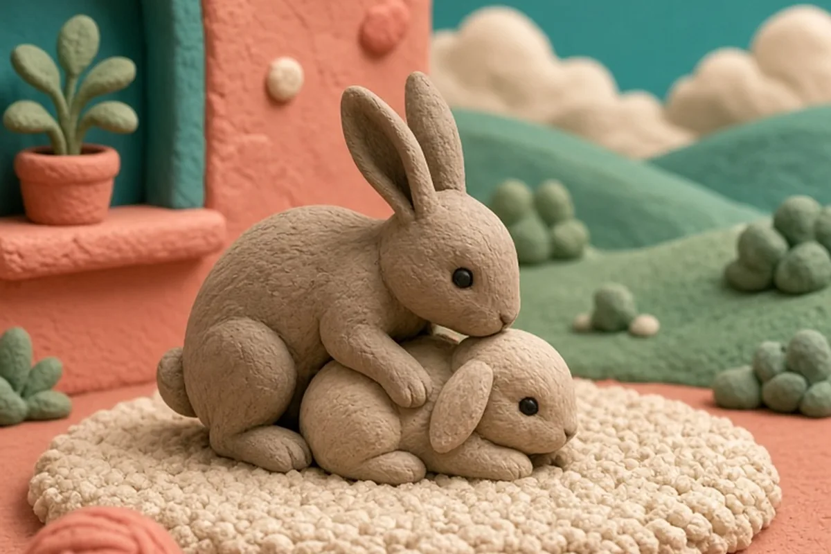 Illustration for Do female rabbits hump? Explained