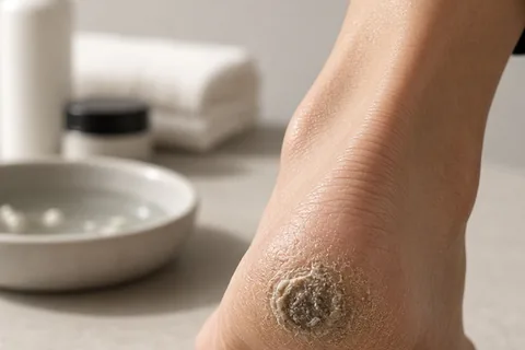 Illustration for Can You Get a Pedicure with Plantar Warts? Salon Guide