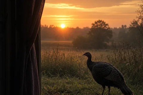 Illustration for Why a Female Wild Turkey Is Alone and How to React