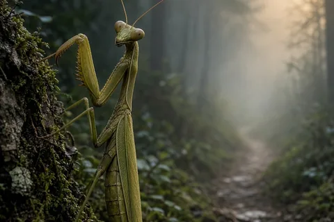 Illustration for How to Tell If a Mantis Is Male or Female with Confidence