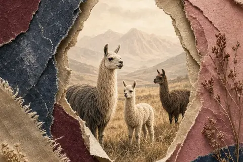 Illustration for What Female Llamas Do: NYT Answers and Herd Roles