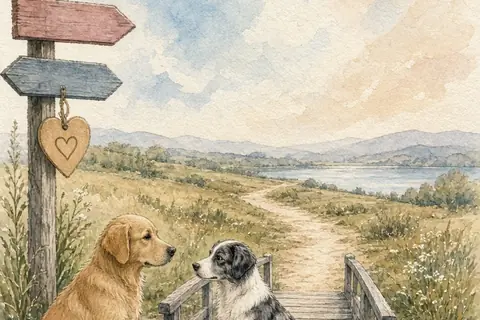 Illustration for Do Two Female Dogs Get Along? Creating a Peaceful Multi-Dog Home