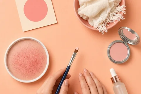 Illustration for Wearing Makeup After Microneedling to Protect Healing Skin