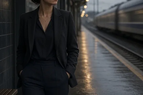 Illustration for Can a Woman Wear Pants to a Funeral? Respectful Outfit Guide