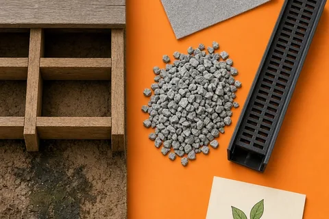 Illustration for What to Put Under a Deck for Moisture and Drainage Control