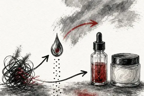 Illustration for Applying Serum Before Moisturizer for Best Results