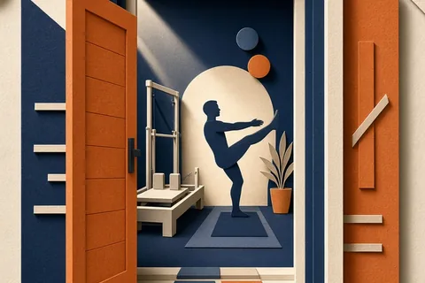Illustration for Is Pilates Only for Women? Real Strength for Any Body