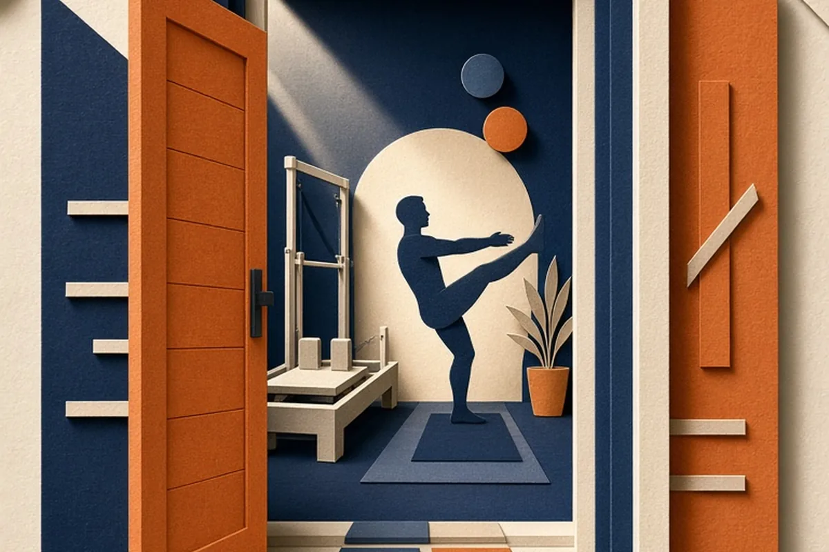 Illustration for Is Pilates Only for Women? Real Strength for Any Body