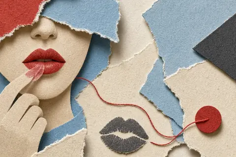 Illustration for Why Lips Feel Sticky After Moisturizing and How to Fix It