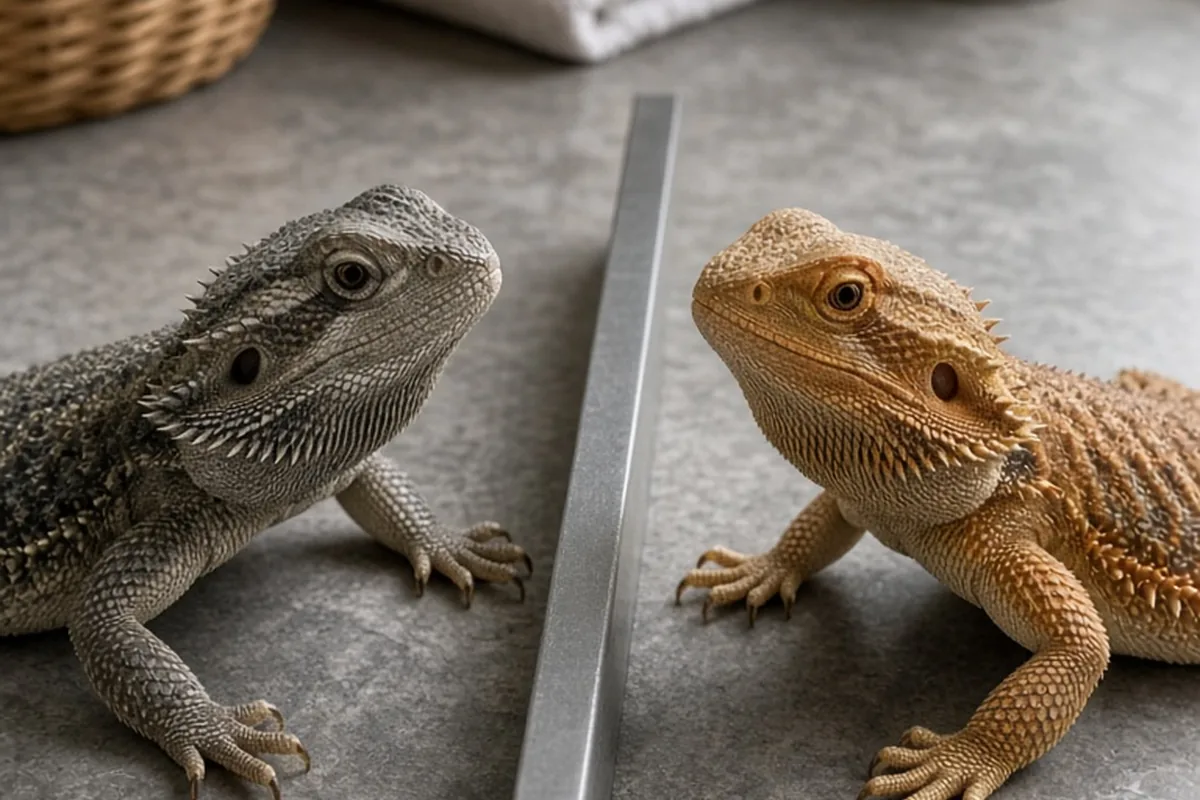 Illustration for Keeping Male and Female Bearded Dragons: Safety Guide