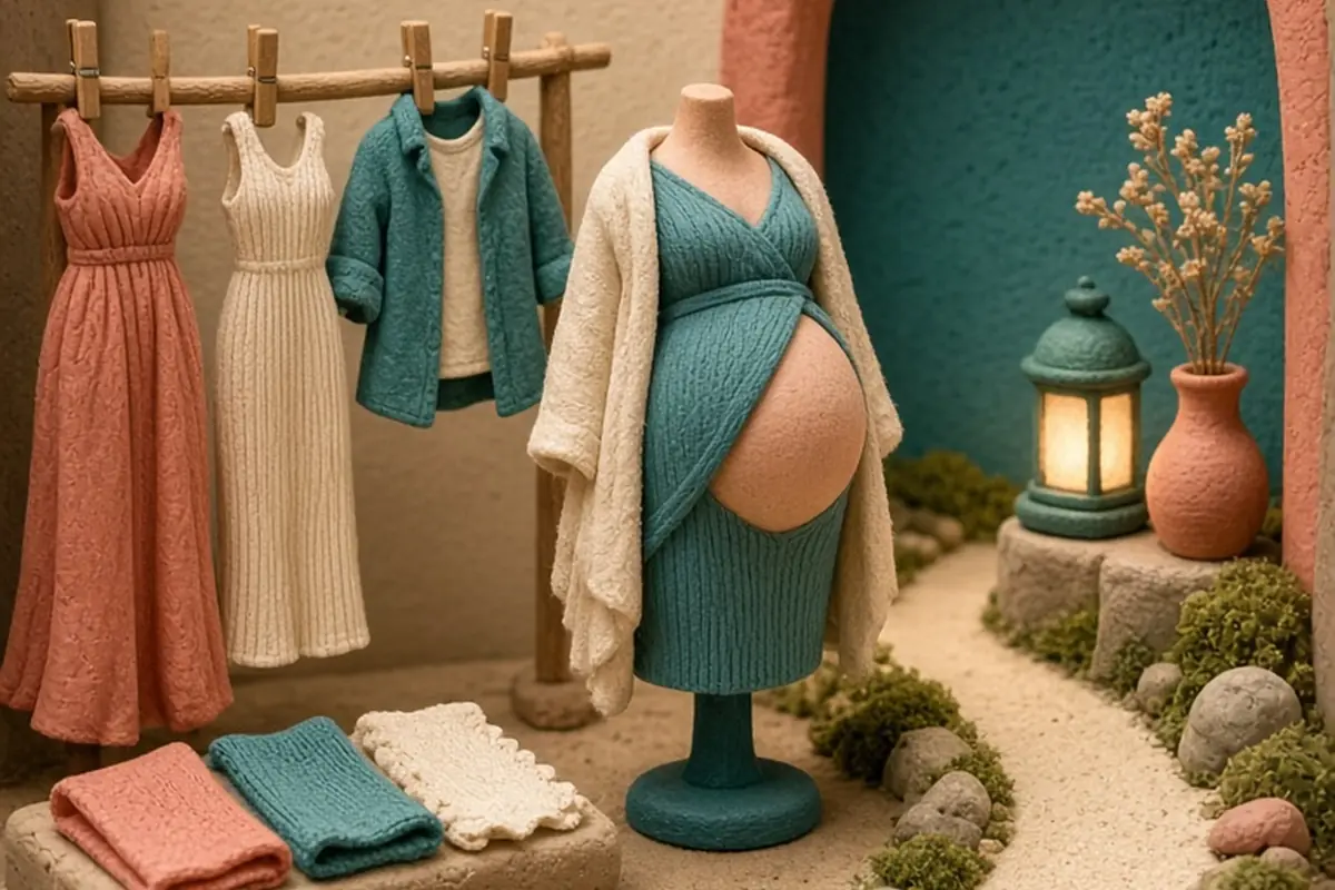 Illustration for What to Wear for a Maternity Shoot for Timeless Photos