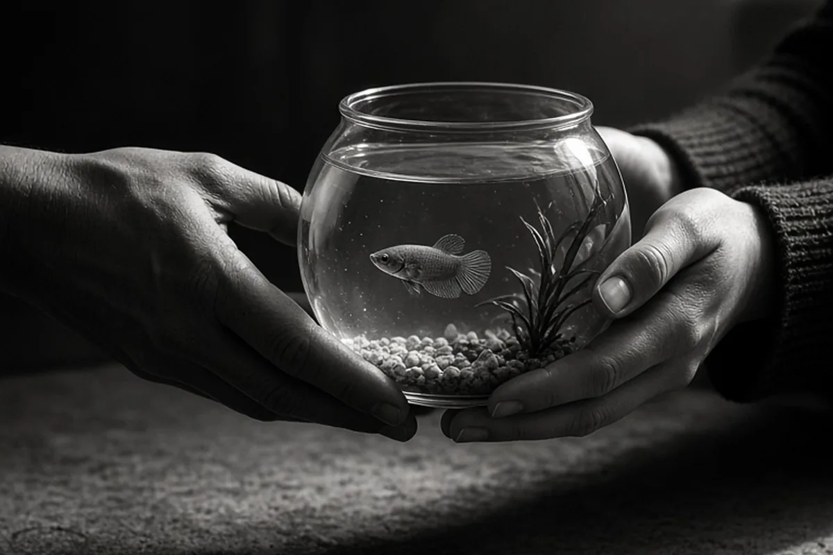 Illustration for Female Betta Fish Size Guide for Healthy Aquarium Care