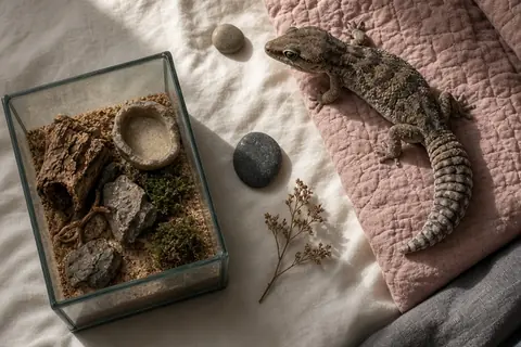 Illustration for African Fat Tail Gecko Male or Female: Choosing the Right Pet