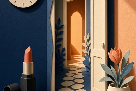 Illustration for Wearing Lipstick After Lip Fillers: Safe Timing and Tips