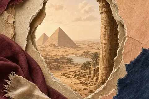Illustration for What Women Wear in Egypt for Comfort and Respect
