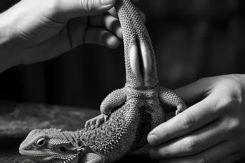 Illustration for How to Tell a Male Bearded Dragon From a Female Safely