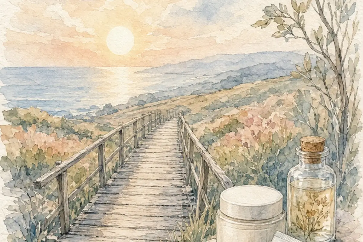 Illustration for Why Sunscreen Stings Your Face and How to Fix It