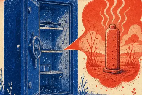 Illustration for Keep Moisture Out of Your Gun Safe for Long-Term Protection