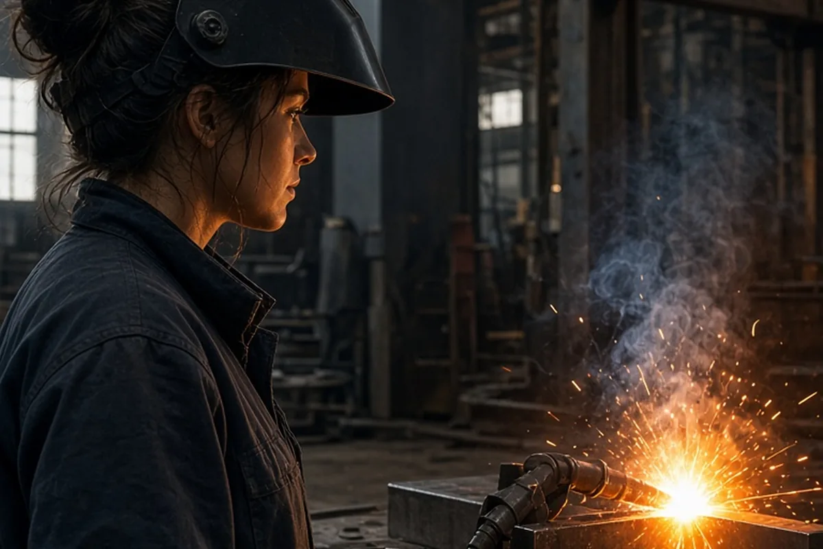 Illustration for Is Welding a Good Career for a Woman? Practical Trade Realities