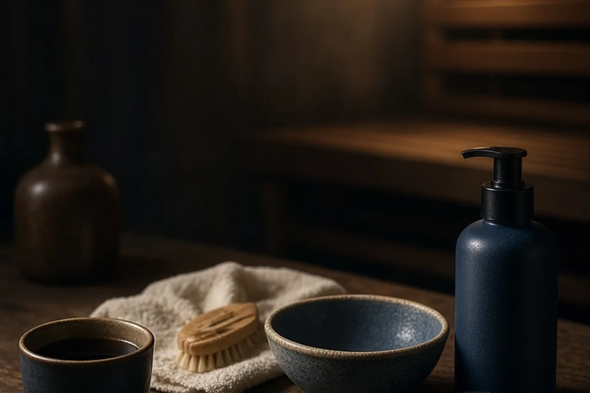 Illustration for Does the sauna help with acne?