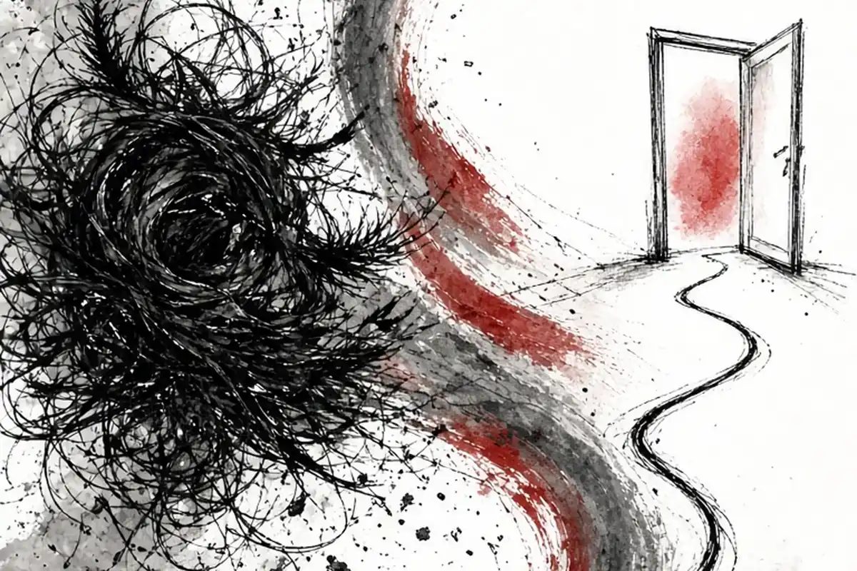 Illustration for What happens when you sleep with mascara on?