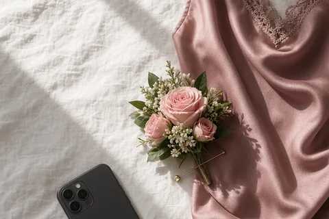 Illustration for What Side Does a Corsage Go on for a Woman? Placement Guide