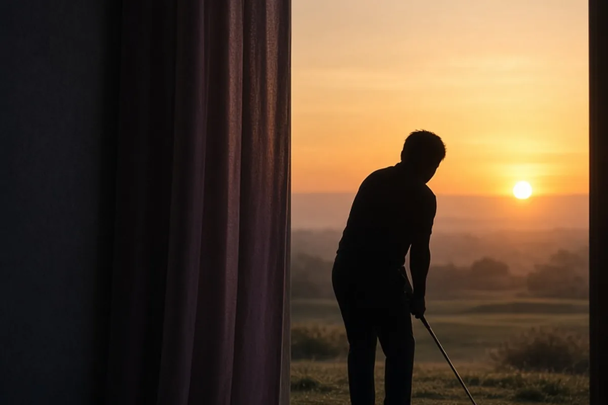 Illustration for Using Women's Golf Clubs as a Short Man for Fit
