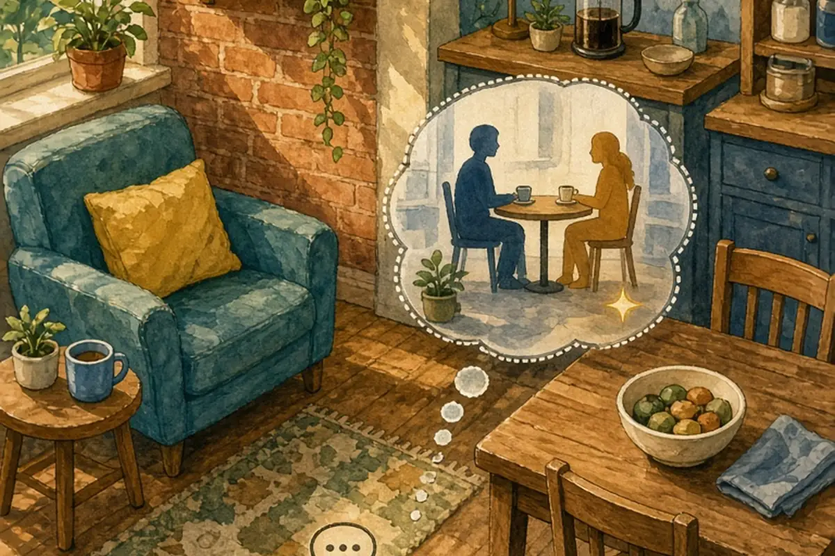 Illustration for First Date With a Guy or Girl You Met Online: What to Know