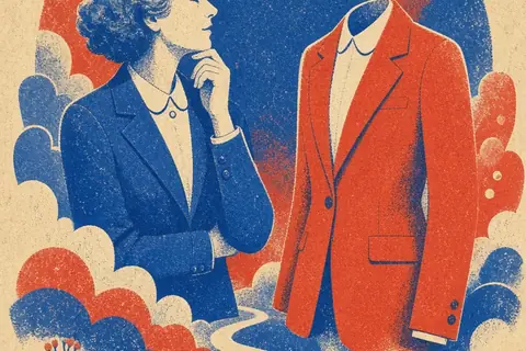 Illustration for Wearing Peter Pan Collars as an Older Woman with Style