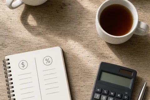 Illustration for Sharing Expenses in a Relationship: How to Split Costs Fairly