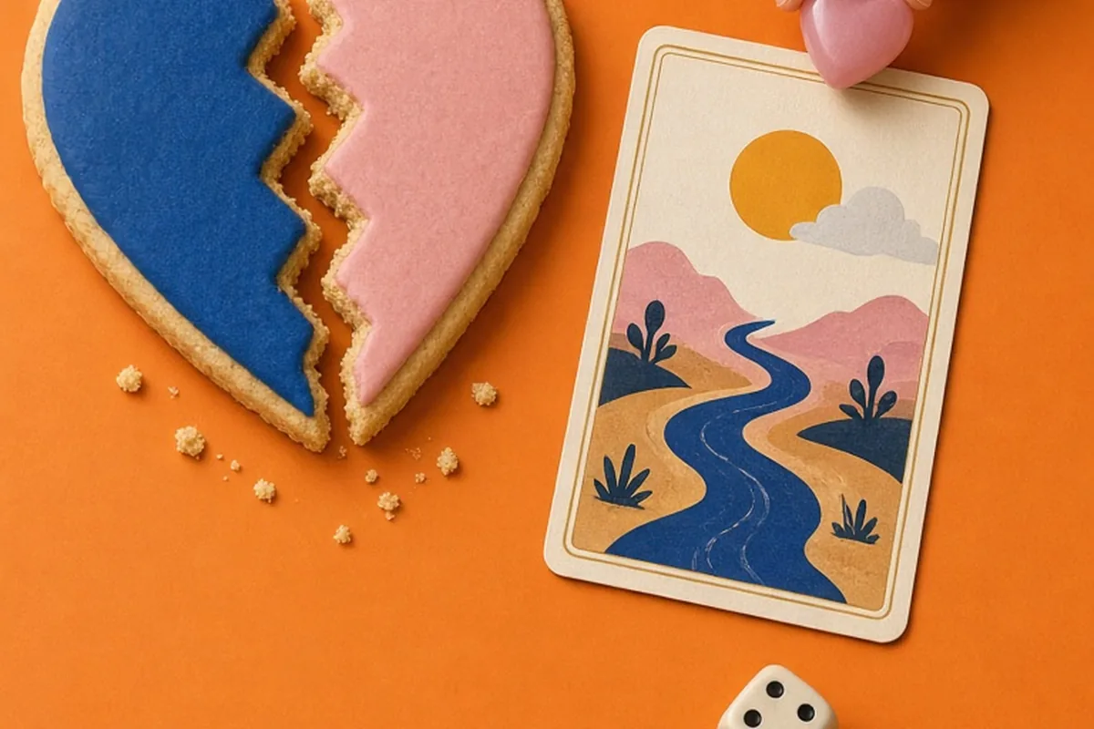 Illustration for Feeling Unlucky in Love? How to Change Dating Patterns