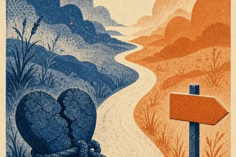 Illustration for Signs It Is Time to End a Relationship and Move On