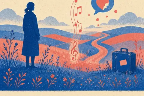 Illustration for Songs About Missing Someone to Help Process Longing